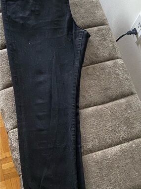 Topman Slim Straight Black Men's Jeans